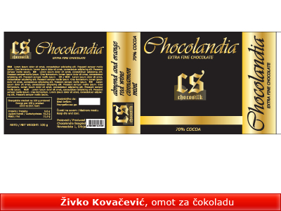 Zivko Kovacevic, kutija za cokolade