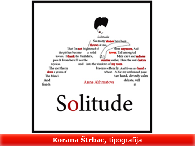 Korana Strbac, tipografija