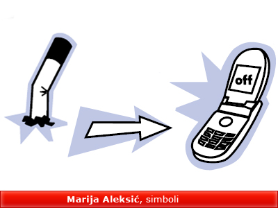 Marija Aleksic, simboli