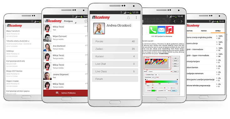ITAcademy Android aplikacija