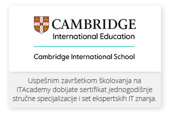 Diplome i sertifikati na ITAcademy