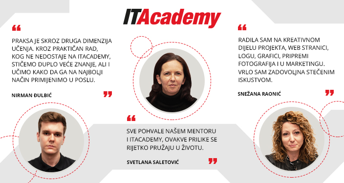 Polaznici ITAcademy u LINKhubu