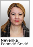 diplomirani ekonomista Nevenka Popović Šević