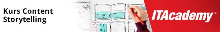 Kurs Content Storytelling Kurs Content Storytelling - ruka piše olovkom