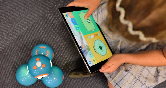 codificación para tabletas y robots para niños