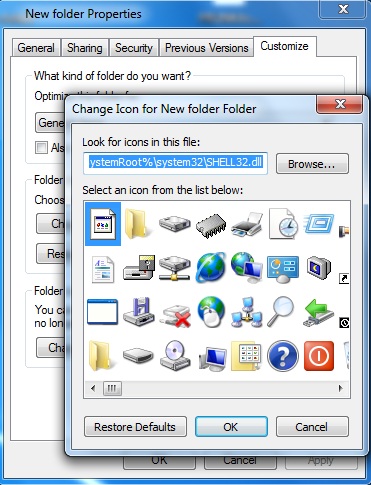 nevidljivi folder