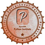 Python Institute sertifikacija Certified Entry-Level Python Programmer