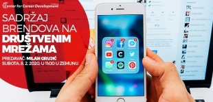 Informacije o vremenu i mestu održavanja seminara Sadržaj brendova na društvenim mrežama