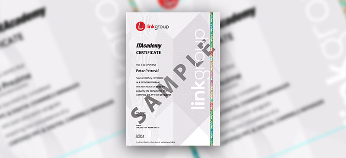 ITAcademy sertifikacija